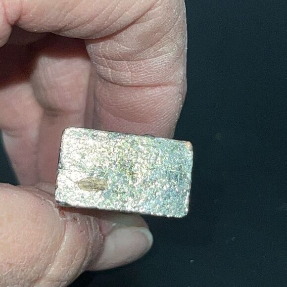 Vintage Pewter Figurine Figure Girl Singing Christmas Carol Handcrafted USA - Picture 7 of 7